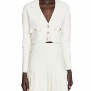 Sandro Ilna Croppd Coatigan